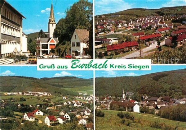 Burbach Siegerland Panoramen Kirche