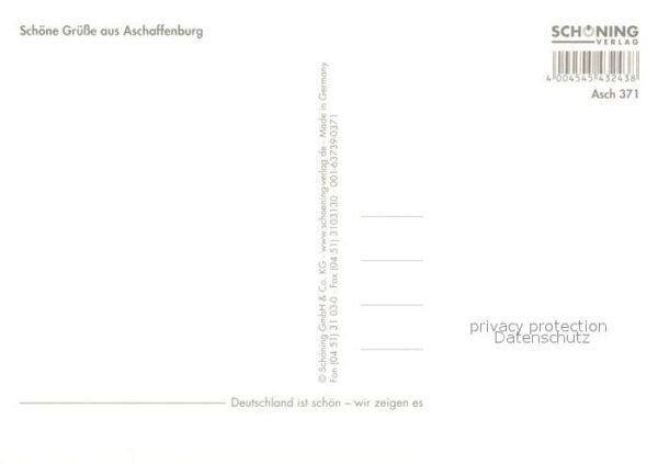 Aschaffenburg Main Schloss Pompejanum Fachwerkhaus – Bild 2
