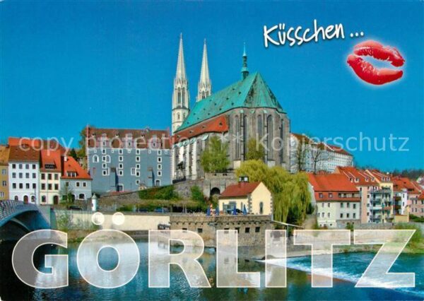 Goerlitz Sachsen Neiße Pfarrkirche Sankt Peter und Paul