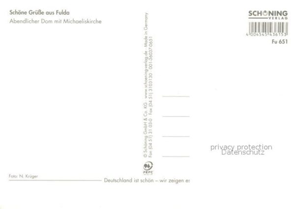 Fulda Dom Michaeliskirche Abendstimmung – Bild 2