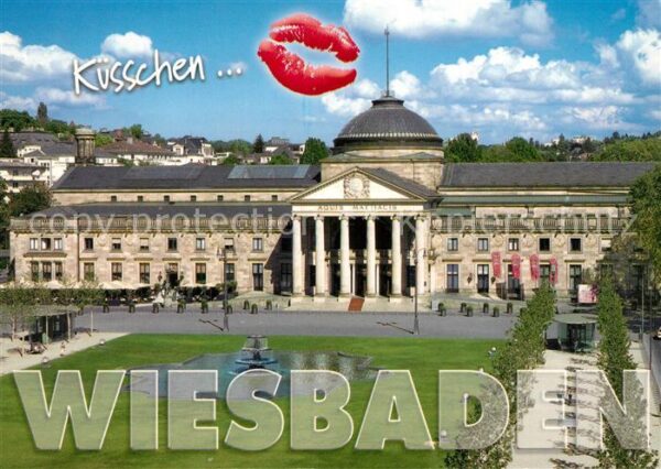 Wiesbaden Kurhaus Küsschen