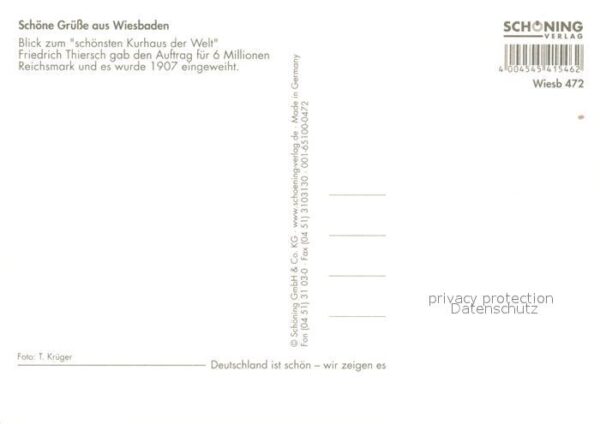 Wiesbaden Kurhaus Küsschen – Bild 2