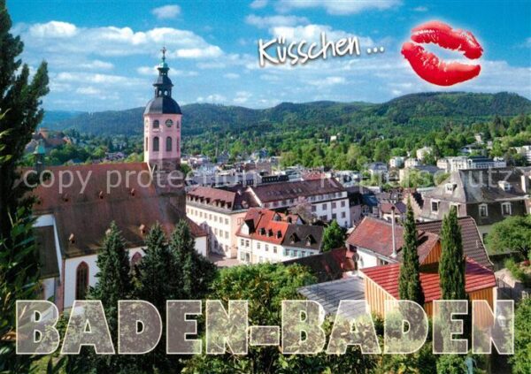 Baden-Baden Stiftskirche Küsschen
