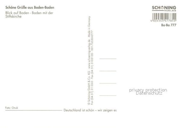 Baden-Baden Stiftskirche Küsschen – Bild 2