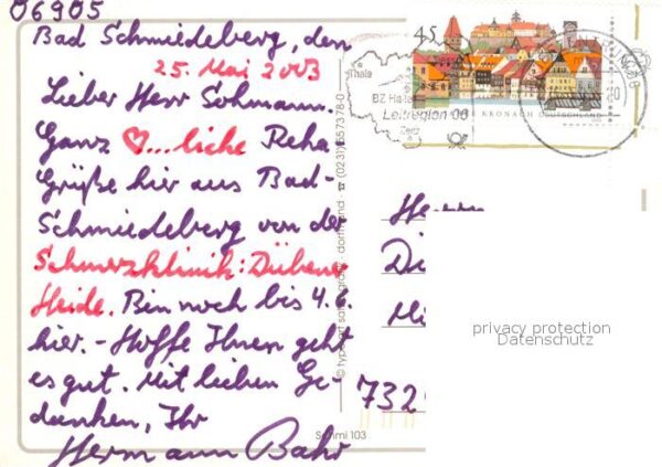 Bad Schmiedeberg Trinktempel Kurhaus Klinik Eisenmoorbad – Bild 2