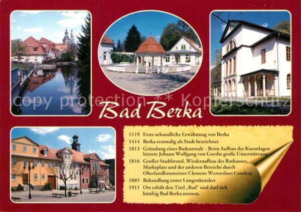 Bad Berka Klein Venedig Goethe Brunnen Coudray Ha