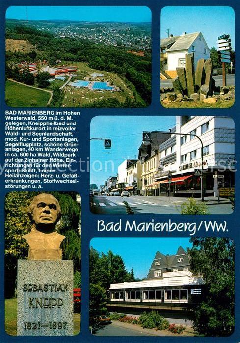 Bad Marienberg Fliegeraufnahme Sebastian Kneipp Denkma