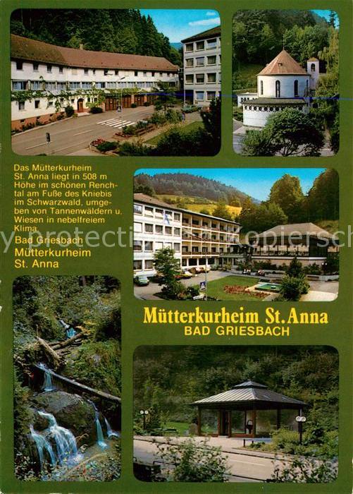 Bad Griesbach Schwarzwald  Mütterkurheim Sankt Anna