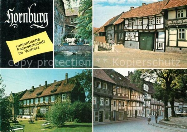 Hornburg Wolfenbuettel Fachwerkstatt Hagenmühle Heimatmuseum W