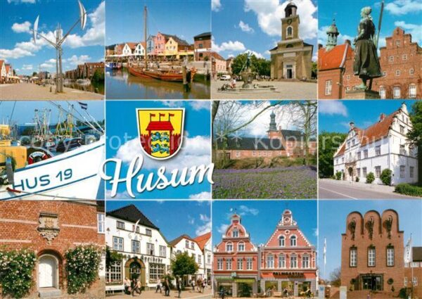 Husum Butjadingen Marienkirche Amtsgerichtsgebäude Marktp