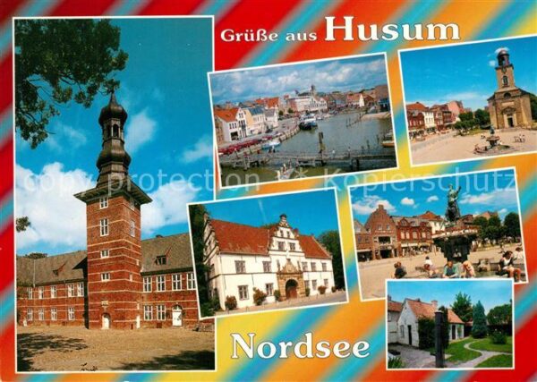 Husum Butjadingen Schloss Amtsgerichtsgebäude Miarienkirc