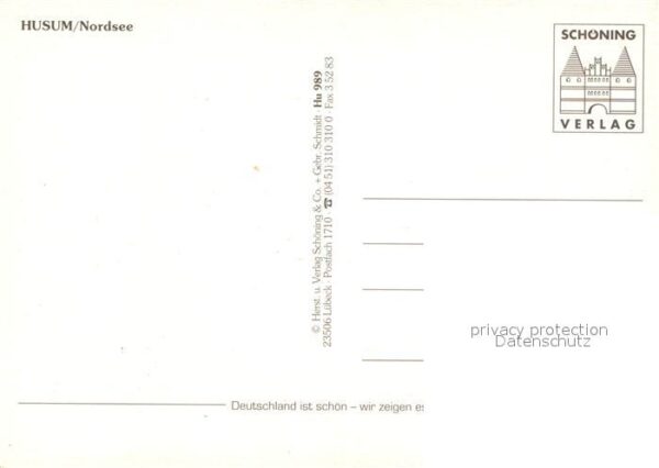 Husum Butjadingen Schloss Amtsgerichtsgebäude Miarienkirc – Bild 2