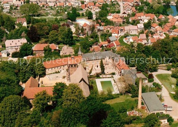Ilsenburg Harz Fliegeraufnahme Schlosshotel Klosteranl