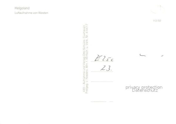 Helgoland Fliegeraufnahme – Bild 2