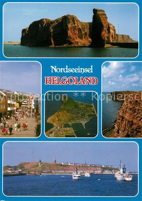 Helgoland Nordspitze Lange Anna Fliegeraufnahme W