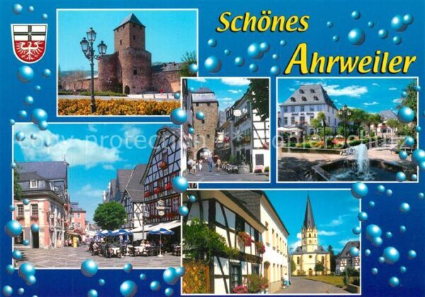 Ahrweiler Ahr Burg Markt Kirche Stadttor