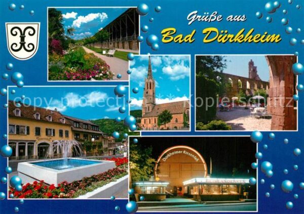 Bad Duerkheim Dürkheimer Riesenfass Kirche Springbrun