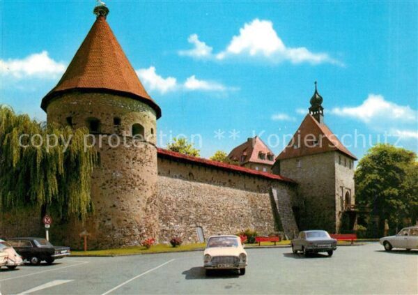 Hohenberg Eger Stadtmauer