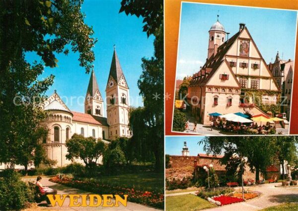 Weiden Oberpfalz Rathaus Oberer Markt Kloster