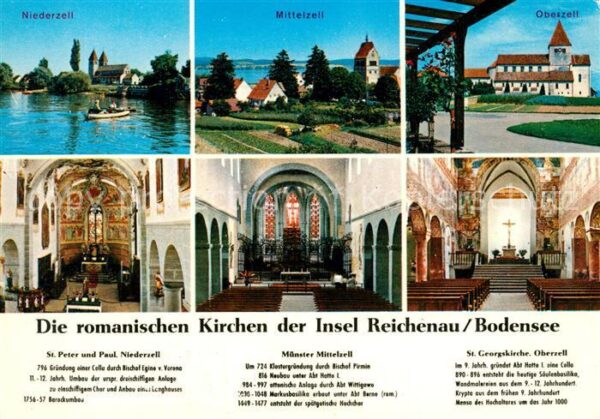 Reichenau Bodensee Niederzell Peter und Paul Mittelzell Mü