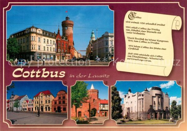 Cottbus Spremberger Turm Altmarkt Lindenpforte