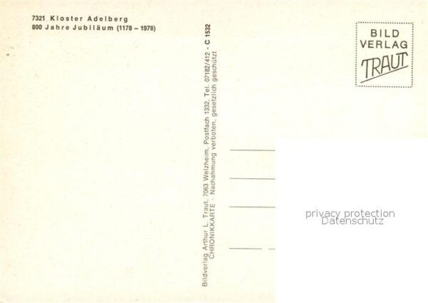 Adelberg Kloster Chronik – Bild 2