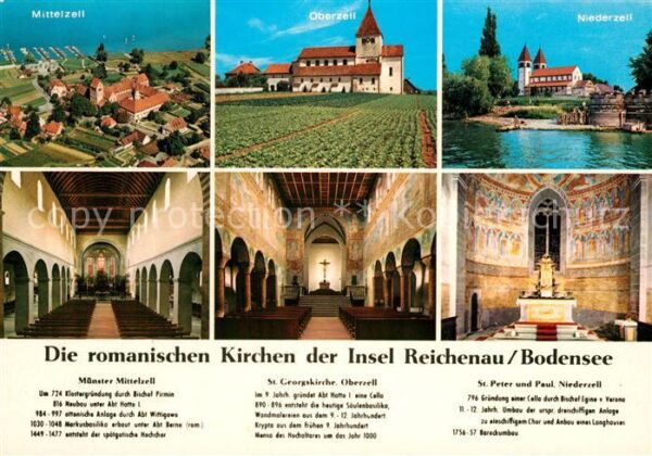 Reichenau Bodensee Münster Mittelzell Georgskirche Oberzel