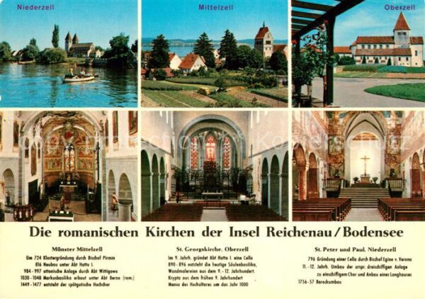Reichenau Bodensee Münster Mittelzell Georgskirche Oberzel