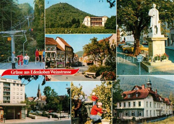 Edenkoben Sesselbahn Villa Ludwigshöhe Denkmal Lu