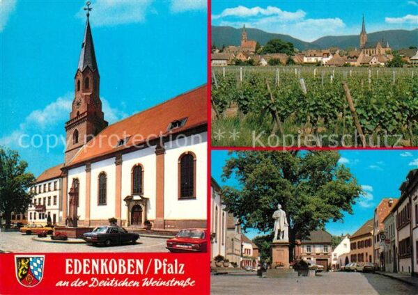 Edenkoben Kirche Denkmal König Ludwig I