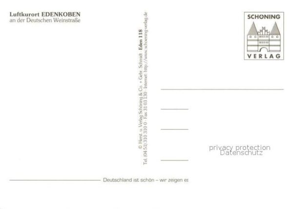 Edenkoben Friedensdenkmal Kirche Rathaus Denkmal – Bild 2