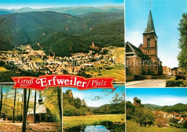 Erfweiler Pfalz Winterkirchel Glastal Katholische Kirch