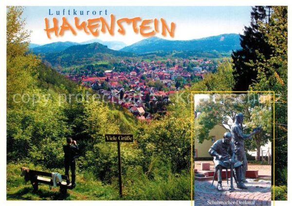 Hauenstein Pfalz Panorama Schuhmacher Denkmal
