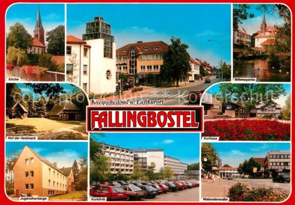 Fallingbostel Kirche Böhmerpartie Kurhaus Jugendherbe