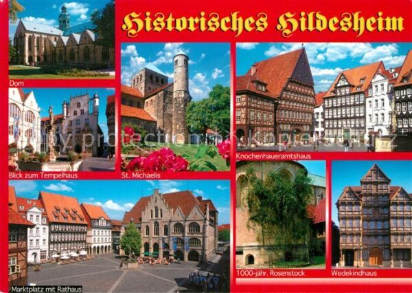 Hildesheim Dom Tempelhaus Knochenhauseramtshaus Ma