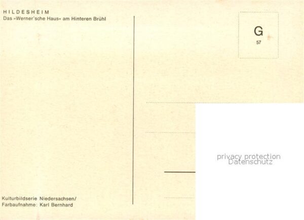 Hildesheim Wernersches Haus Hinterer Bühl – Bild 2