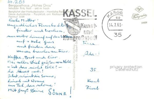Kassel Berggasthaus Hohes Gras – Bild 2