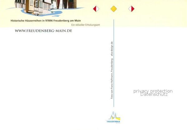 Freudenberg Baden Historische Häuserreihen – Bild 2