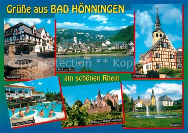 Bad Hoenningen Pfarrkirche Hauptstrasse Schloss Arenfe