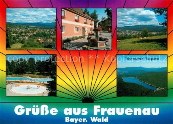 Frauenau Trinkwasser-Talsperre Rathaus