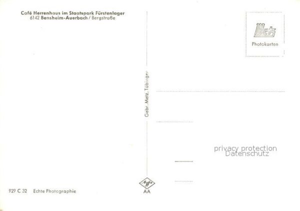 Auerbach Bergstrasse Cafe Herrenhaus Fürstenlager – Bild 2