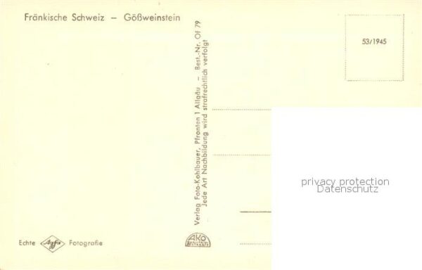 Goessweinstein Burg Wiesenttal – Bild 2