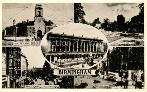 Birmingham New Fire Station Canon Hill Park Town H