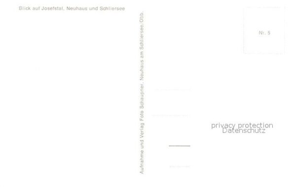 Josefstal Neuhaus Schliersee Panorama – Bild 2