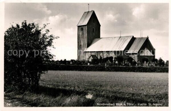Wyk Foehr Kirche Sankt Nicolai