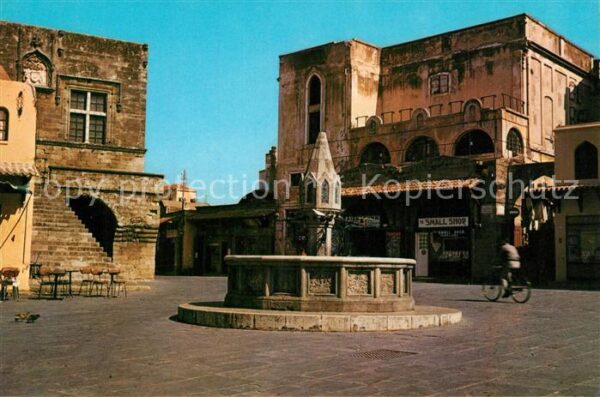 Rhodos Rhodes Aegaeis Altstadt