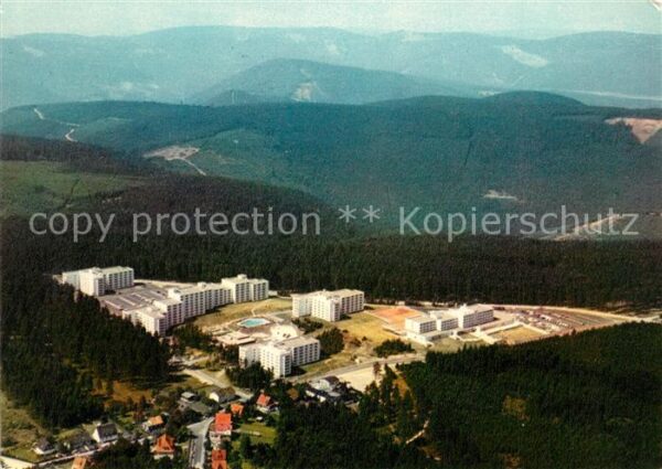 Hahnenklee-Bockswiese Harz Fliegeraufnahme Hochwald Ferienpark