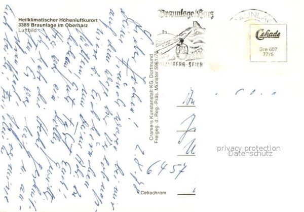 Braunlage Fliegeraufnahme – Bild 2
