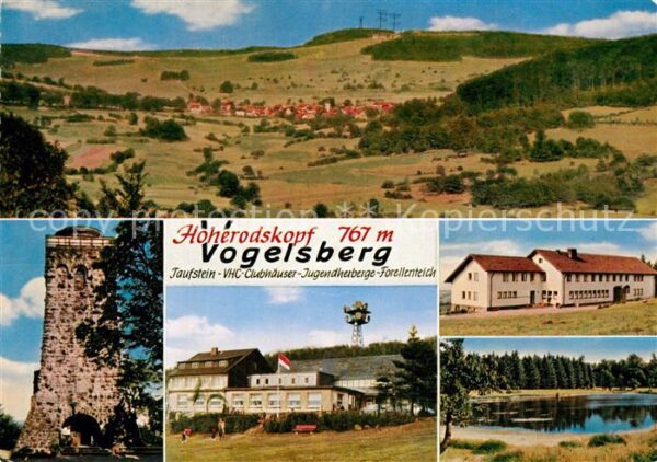 Hoherodskopf Vogelsberg Taufstein VHC Clubhäuser Jug