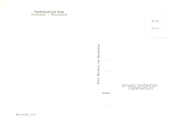 Bonn Rhein Bundeshaus – Bild 2
